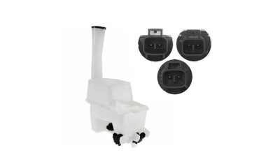 Rezervor spalator parbriz Toyota Sienna, 01.2003-01.2010, cu 2 pompe spalator, cu senzor nivel lichid