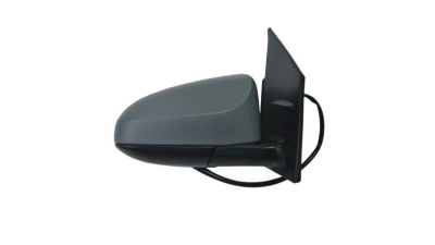 Oglinda usa exterioara Citroen C1, 06.2014-, Peugeot 108, 06.2014-; Toyota Aygo, 06.2014-, partea Dreapta, reglare electrica; grunduit; incalzit; sticla convexa; geam cromat, Aftermarket