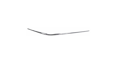 Ornament grila masca Toyota Yaris (Xp130), 03.2011-, parte montare centrala cromata, 81B105-1, Aftermarket
