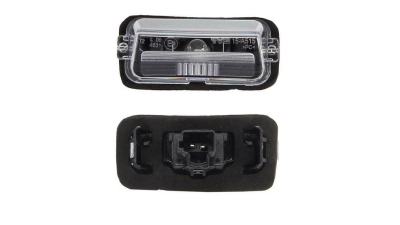Lampa numar Toyota Auris (E18), 01.2013-08.2015 Combi; Auris (E18), 07.2015- Combi , spate, Stanga = Dreapta, W5W; cu suport becuri; cu becuri, TYC