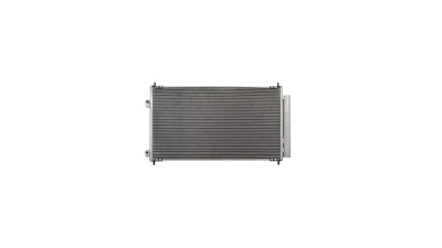 Condensator climatizare Toyota Yaris Hybrid; Yaris (_P13_) (XP130), 03.2012-, motor 1.5, 54/74 kw benzina/electric, cutie CVT, full aluminiu brazat, 645 (600)x370 (355)x16 mm, cu uscator si filtru integrat