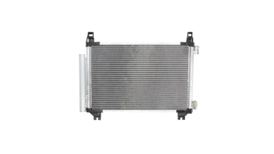Condensator climatizare Toyota Yaris (XP130), 09.2011-08.2014, motor 1.3, 74 kw benzina, cutie manuala/CVT, full aluminiu brazat, 530(485)x335(310)x16 mm, cu uscator si filtru integrat