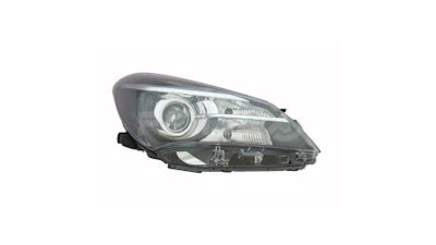 Far Toyota YARIS (XP130) 07.2014-, partea Stanga, tip bec HiR2, cu lumini de zi, fara motoras, Depo