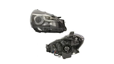 Far TOYOTA YARIS, 07.2014-05.2017, partea Dreapta, OE, cu lentile; cu lumina de zi;tip bec HiR2+W21/5W+WY21W; electric; halogen