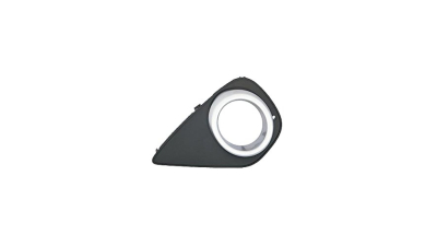 Grila bara fata Toyota Yaris (Xp130), 07.2014- Model Hybrid, parte montare partea stanga, cu gaura proiector, 81B227-7, Aftermarket