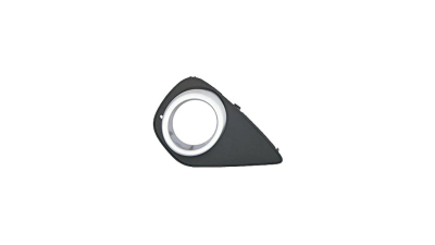 Grila bara fata Toyota Yaris (Xp130), 07.2014- Model Hybrid, parte montare partea dreapta, cu gaura proiector, 81B227-8, Aftermarket