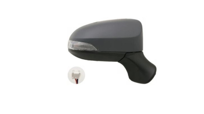 Oglinda usa exterioara Toyota Yaris, 07.2014-05.2017; Yaris, 05.2017-, partea Dreapta, reglare electrica; grunduit; incalzit; sticla convexa; geam cromat; rabatabil; cu Lucas, SRL