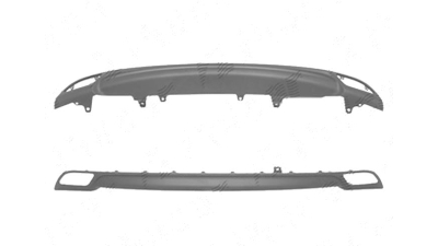 Spoiler bara Toyota Yaris, 07.2014-, spate