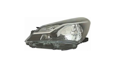 Far TOYOTA YARIS, 05.2017-, partea Stanga, TYC, cu lumina de zi;tip bec H4+W21/5W+WY21W; electric; cu motor;tip bec Halogen