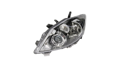 Far Toyota Auris (E15), 04.2010-2012, partea stanga, electric, tip bec H11+HB3, negru, fara motoras, Depo