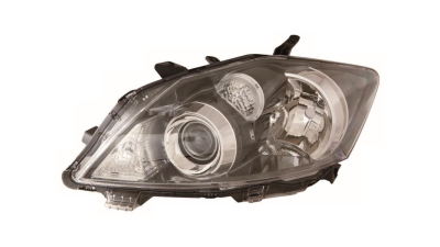 Far Toyota Auris (E15), 04.2010-09.2012, partea Stanga, xenon; D4S+HB3+PY21W+W5W; electric; negru; fara ballast; fara motor, DEPO