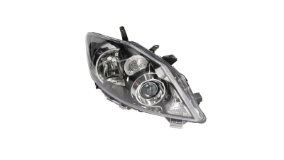 Far Toyota Auris (E15), 04.2010-2012, partea Dreapta, electric, tip bec H11+HB3, negru, fara motoras, Depo