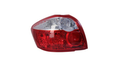 Stop spate lampa Toyota Auris (E15), 04.10-, spate, omologare ECE, fara suport bec, 81561-02530; 8156102540; 81561-02550, Stanga