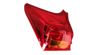 Stop spate lampa Toyota Auris (E18), 01.2013-08.2015 model Hatchback, partea stanga, partea exteRioara, LED, fara suport becuri, Depo