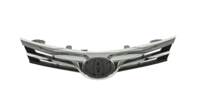 Grila masca radiator Toyota Corolla (E17), 2017-12.2019, Fata, Cu ornament cromat, Aftermarket