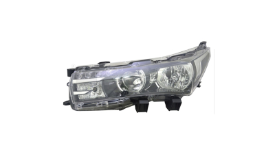 Far Toyota Corolla (E17), 07.2013-06.2016, partea Stanga, electric, cu lumini de zi cu LED, tip bec H11+HB3, Farba