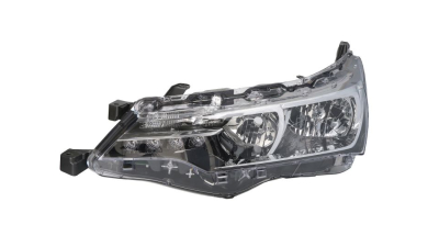 Far Toyota Corolla (E17), 06.2016-12.2019, partea Stanga, cu lumina timp de zi tip LED; H11+HB3+tip bec LED+WY21W; electric; fara ornament; cu motor, DEPO