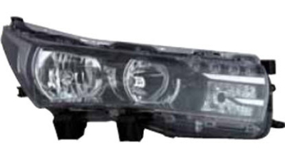 Far Toyota Corolla (E16) 07.2013-, Dreapta, tip bec H11+Hhb3, reglare electrica, cu motoras, ECE, cu lumni de zi tip LED, TYC, 8113002E71 8113002E70