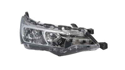 Far Toyota Corolla (E17), 06.2016-12.2019, partea Dreapta, cu lumina timp de zi tip LED; H11+HB3+tip bec LED+WY21W; electric; fara ornament; cu motor, DEPO