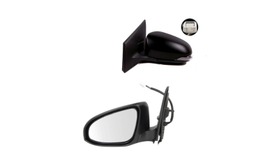 Oglinda exterioara Toyota Corolla (E16) 07.2013- Partea Stanga Crom Convex Electrica Cu Incalzire 8794002F60 87940-02F70, cu semnalizare, 7 pini, carcasa grunduita