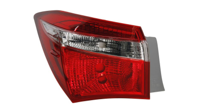 Stop spate lampa Toyota Corolla (E17), 07.2013-12.2019, partea Stanga, exterior;tip bec P21/5W+PY21W; fara soclu bec; Omologare: ECE, DEPO