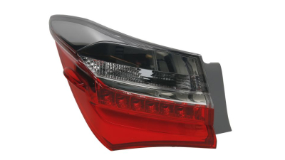 Stop spate lampa Toyota Corolla (E17), 07.2013-12.2019, partea Stanga, exterior; LED+PY21W; cu locas bec; Omologare: ECE, TYC