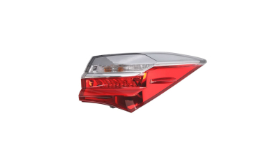 Stop spate lampa Toyota Corolla (E17), 07.2013- model SALOON, partea Dreapta, partea exteRioara, cu suport becuri, tip bec LED+PY21W, ULO