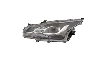 Far TOYOTA COROLLA (E210), 07.2018-, model SEDAN, BestAutoVest, fata, partea stanga, cu 'lumina de zi' tip LED;tip bec HiR2+LED+WY21W; electric; cu ornament cromat; cu motor;