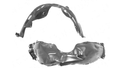 Carenaj aripa interioara, aparatori noroi Toyota Camry (Xv50), 2014-2014, fata, Stanga, SE, SPORT, polipropilena + polietilena