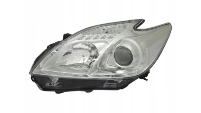 Far Toyota Prius (Xw30), 01.2012-01.2016, fata, Stanga, H11+HB3; electric; cu motor, TYC