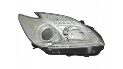 Far Toyota Prius (Xw30), 01.2012-01.2016, fata, Dreapta, H11+HB3; electric; cu motor, TYC