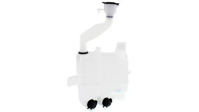 Rezervor spalator parbriz Toyota Prius (Xw30), 05.2009-01.2016, Toyota Prius C (Nhp10), 12.2011-01.2016, Toyota Prius+ (Xw30), 01.2012-01.2016, fara pompa spalator, 8531547140; 85315-47140, cu 2 gauri pentru motorase