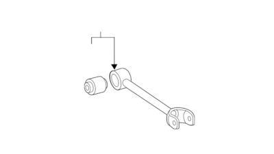 Brat suspensie roata TEKNOROT 81H2373K, Dreapta = Stanga, Spate