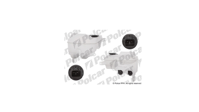Rezervor spalator parbriz Toyota Hi-Ace, 01.2006-, cu 2 pompe spalator, cu cap