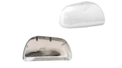 Carcasa oglinda exterioara Toyota Hilux (N70), 01.2012-06.2016, Dreapta, carcasa crom; pentru oglinzi fara semnalizare