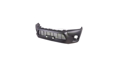 Bara fata TOYOTA HILUX (N120), 05.2015- tractiune 4x4, vopsibil (negrunduit); cu grila