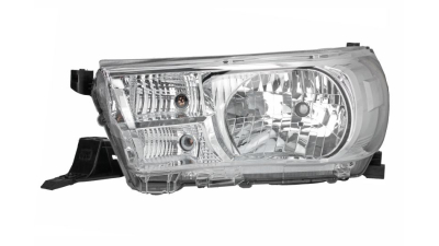 Far Toyota Hilux (N70), 2015-06.2016, partea Stanga, cu lumina de zi; H4+PY21W+W21/5W; electric; cu motor, TYC