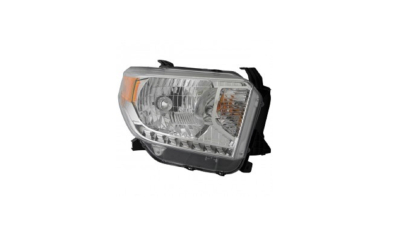 Far TOYOTA TUNDRA, 05.2013-2016, partea dreapta, Taiwan, fara lumini de zi; Tip=USA; HB2+PY27/7W+W5W; manual; Omologare: SAE; halogen