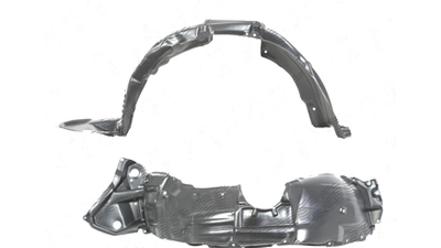 Carenaj aripa interioara, aparatori noroi Toyota Inaltalander (U50), 2014-2017 Motorizare 2, 7, fata, Dreapta, polipropilena + polietilena