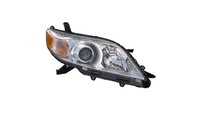 Far Toyota Sienna, 01.2010- ( pentru versiune Base, Le, Xle Versions) Dreapta, tip bec H11+Hb3, manual, varianta SUA, SAE, TYC, 81110-08030, 