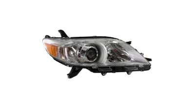 Far Toyota Sienna, 01.2010-08.2017, Le, Limited, Standard, Xle; Sienna, 06.2017-, Le, Limited, Standard, Xle, partea Dreapta, fara lumini de zi; H11+HB3+PY27/7W; manual; argintiu; Omologare: SAE, Taiwan