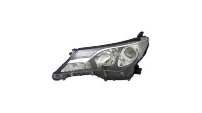 Far Toyota RAV4 (Xa40), 01.2013-, Electric, tip bec HB3+HB3, omologare ECE, fara motoras, cu lumini de zi, 8117042540; 81170-42540; 8117042541; 8117042542, Stanga, marca TYC