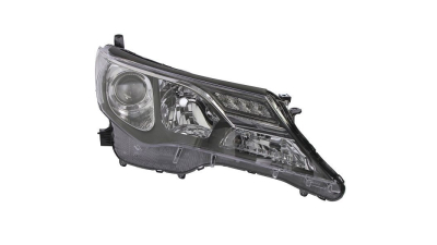 Far Toyota Rav4 (Xa40), 01.2013-02.2016, fata, Dreapta, cu daytime running light; tip bec HB3+HB3+LED; electric; fara motoras, DEPO