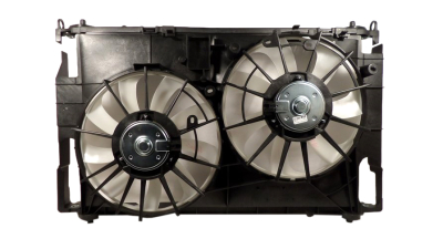 GMV radiator electroventilator Toyota Rav-4 (Xa40), 2013-, Motorizare 2.0 111kw; 2, 5 132kw Benzina, dimensiune mm, Aftermarket