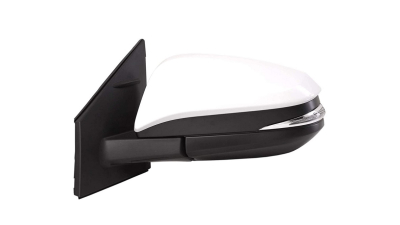 Oglinda usa exterioara TOYOTA RAV4 (XA40), 01.2013-12.2018, partea stanga, reglare electrica; grunduit; incalzit; sticla convexa; geam cromat; rabatabil; 11 gauri / 10 pini; cu semnalizare; pentru oglinzi cu echipare BLIS