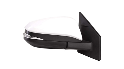 Oglinda usa exterioara TOYOTA RAV4 (XA40), 01.2013-12.2018, partea dreapta, reglare electrica; grunduit; incalzit; sticla convexa; geam cromat; rabatabil; 11 gauri / 10 pini; cu semnalizare; pentru oglinzi cu echipare BLIS