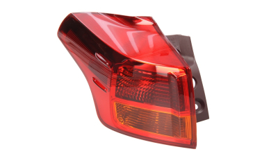 Stop spate lampa Toyota Rav4 (Xa40), 01.2013-02.2016, partea Stanga, exterior; tip bec W21/5W+W21W; fara ham de cabluri; Omologare: ECE, DEPO