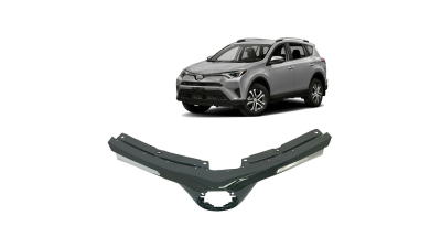 Grila masca radiator Toyota Rav4 (Xa40), 12.2015-12.2018, Fata, cromat/negru, Aftermarket