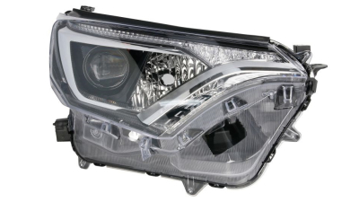 Far Toyota Rav4 (Xa40), 12.2015-12.2018, partea Dreapta, cu lumina timp de zi tip LED; HiR2+WY21W; electric; cu motor, DEPO