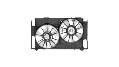 GMV radiator electroventilator Toyota RAV-4 (XA40), 2013-2018, motor 2.0, benzina, 335/335 mm; (2 +2) pini, 